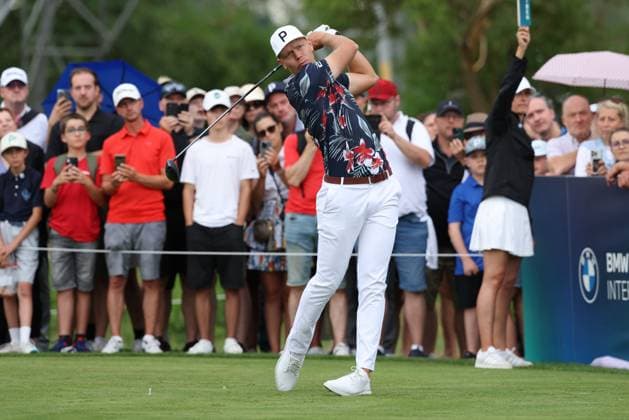 Matti Schmid GER on the tee, tee, 36 BMW International Open 2025, Golf, DP World Tour, Men, Final, 06 07 2025 Eichenried Bavaria Germany Copyright: xkolbert-press ChristianxKolbertx