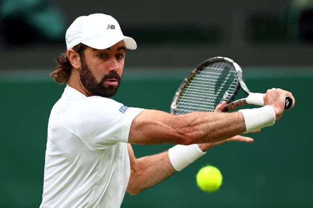 Jordan Thompson during his fourth round match Wimbledon Tennis Championships, Day 7, The All England Lawn Tennis and Croquet Club, London, UK - 06 Jul 2025London The All England Lawn Tennis and United Kingdom  Copyright: xJamesxMarsh Shutterstockx 15387062r