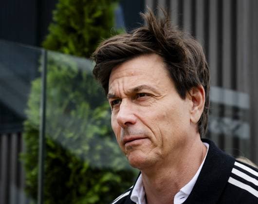 SILVERSTONE - Toto Wolff (Mercedes) on the Silverstone circuit prior to the Great Britain Grand Prix. ANP SEM VAN DER WAL xVIxANPxSportx xxANPxIVx 531027632 originalFilename: 531027632.jpg