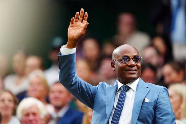 Brian Lara in the Royal Box on Centre Court Wimbledon Tennis Championships, Day 7, The All England Lawn Tennis and Croquet Club, London, UK - 06 Jul 2025London The All England Lawn Tennis and United Kingdom  Copyright: xJavierxGarcia Shutterstockx 15387061a