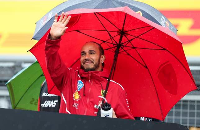 FORMULA 1 BRITISH GRAND PRIX 2025 Lewis Hamilton 44 (GBR), Scuderia Ferrari SF-25 driver parade during the FORMULA 1 QATAR AIRWAYS BRITISH GRAND PRIX 2025 at the Silverstone Circuit, Silverstone, England, United Kingdom on 5 July 2025 Credit: Robbie Hoad Every Second Media Editorial use only. All images are copyright Every Second Media Limited. No images may be reproduced without prior permission. Copyright: xIMAGO EveryxSecondxMediax ESM-1519-0057 RobbiexHoadx xEveryxSecondxMediax