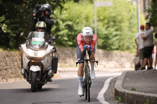 REUSSER Marlen during the 1st stage of the Giro d™Italia Women, Tudor ITT from Bergamo to Bergamo, Italy Sunday, July 06, 2025. - cycling .  Copyright: xMarcoxAlpozzi LaPressex