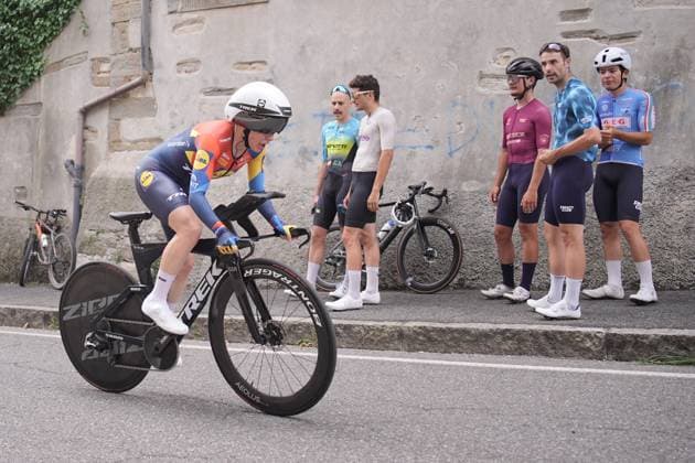 SPRATT Amanda during the 1st stage of the Giro d™Italia Women, Tudor ITT from Bergamo to Bergamo, Italy Sunday, July 06, 2025. - cycling .  Copyright: xMarcoxAlpozzi LaPressex