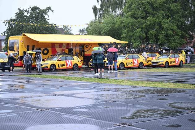 06-07-2025 Tour De France; Tappa 02 Lauwin Planque - Boulogne Sur Mer; 2025, Uno X Mobility; Lauwin Planque; 