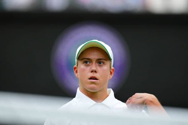 Sonay Kartal during her fourth round match Wimbledon Tennis Championships, Day 7, The All England Lawn Tennis and Croquet Club, London, UK - 06 Jul 2025London The All England Lawn Tennis and United Kingdom  Copyright: xJavierxGarcia Shutterstockx 15387061bk