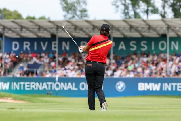 Amateur Tim Wiedemeyer GER on the fairway, 36 BMW International Open 2025, Golf, DP World Tour, Men, Final, 06 07 2025 Eichenried Bavaria Germany Copyright: xkolbert-press ChristianxKolbertx