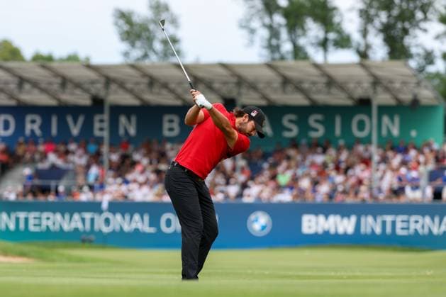 Amateur Tim Wiedemeyer GER on the fairway, 36 BMW International Open 2025, Golf, DP World Tour, Men, Final, 06 07 2025 Eichenried Bavaria Germany Copyright: xkolbert-press ChristianxKolbertx
