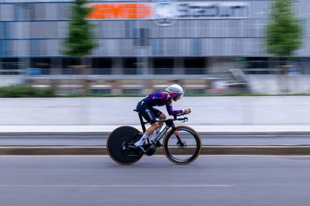 Steffi Haberlin during Giro d Italia Women - Stage 1 - Bergamo Bergamo, Giro d Italia race in Bergamo, Italy, July 06 2025  Copyright: xTommasoxBerardi IPAxSportx xipa-agency.netx xx IPA_60020540 IPA_Agency_IPA60020540