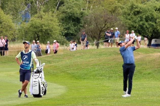 BMW International Open, Eichenried, 06 07 2025 Golf, BMW International Open, Eichenried, 06 07 2025, Day 4 Picture Laurie, Canter ENG Copyright: xBEAUTIFULxSPORTS NilsxKoepkex