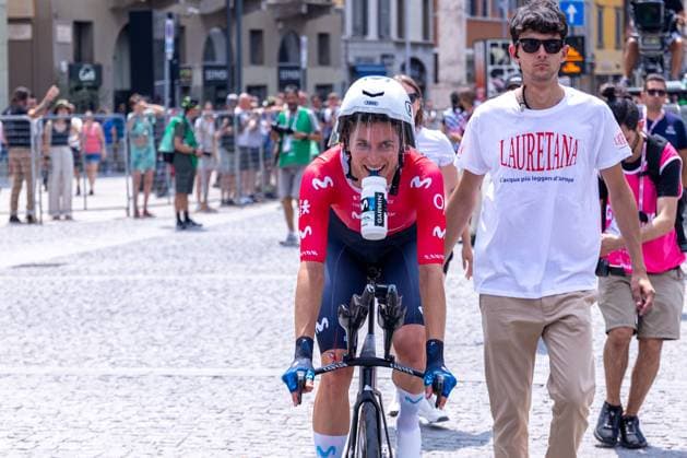Marlen Reusser during Giro d Italia Women - Stage 1 - Bergamo Bergamo, Giro d Italia race in Bergamo, Italy, July 06 2025  Copyright: xTommasoxBerardi IPAxSportx xipa-agency.netx xx IPA_60020623 IPA_Agency_IPA60020623