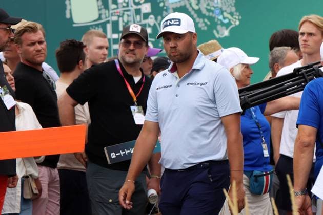 BMW International Open, Eichenried, 06 07 2025 Golf, BMW International Open, Eichenried, 06 07 2025, Day 4 Picture Daniel, Brown ENG with a critical look Copyright: xBEAUTIFULxSPORTS NilsxKoepkex