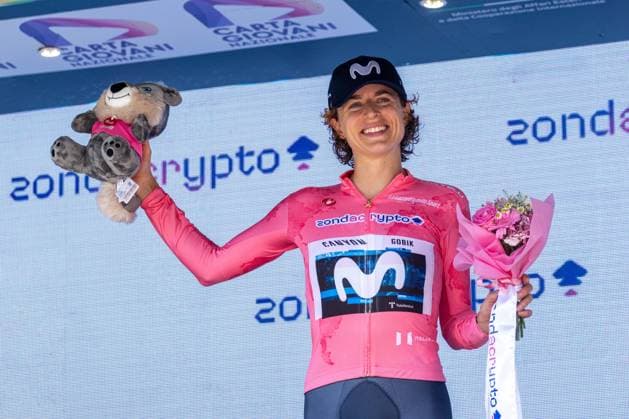 Marlen Reusser during Giro d Italia Women - Stage 1 - Bergamo Bergamo, Giro d Italia race in Bergamo, Italy, July 06 2025  Copyright: xTommasoxBerardi IPAxSportx xipa-agency.netx xx IPA_60020689 IPA_Agency_IPA60020689