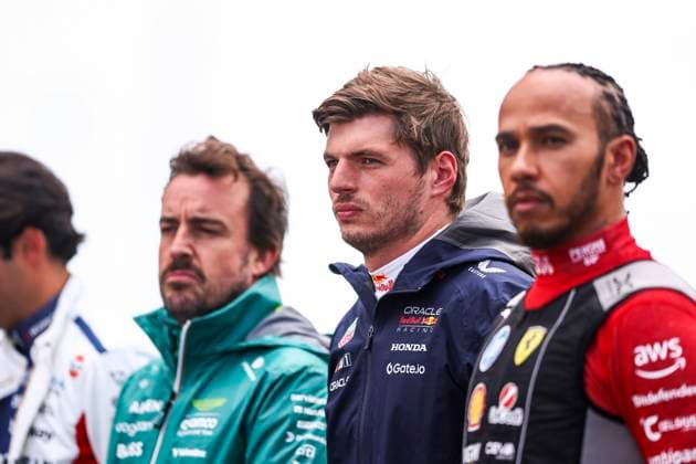 F1 - BRITISH GRAND PRIX 2025 VERSTAPPEN Max (ned), Red Bull Racing RB21, portrait during the Formula 1 Qatar Airways British Grand Prix 2025, 12th round of the 2025 FIA Formula One World Championship, WM, Weltmeisterschaft from July 4 to 6, 2025 on the Silverstone Circuit, in Silverstone, United Kingdom - SilverstoneUnited Kingdom  Copyright: xEricxAlonsox