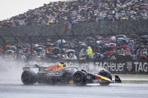 SILVERSTONE - Max Verstappen (Red Bull Racing) on the Silverstone circuit during the Great Britain Grand Prix. ANP SEM VAN DER WAL xVIxANPxSportx xxANPxIVx 531032186 originalFilename: 531032186.jpg