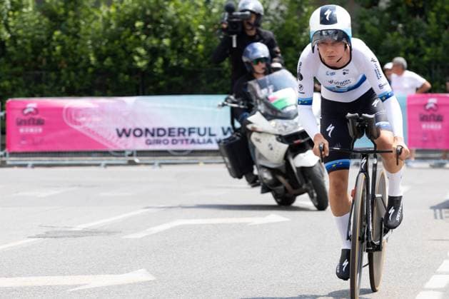 KOPECKY Lotte (BEL), Team SD Worx - Protime during Bergamo-Bergamo Tudor ITT, Giro d Italia Women 2025, Bergamo, Italy on July 6, 2025 during Giro d Italia Women - Stage 1 - Bergamo Bergamo, Giro d Italia race in Bergamo, Italy, July 06 2025  Copyright: xValerioxOrigo IPAxSportx xipa-agency.netx xx IPA_60021295 IPA_Agency_IPA60021295