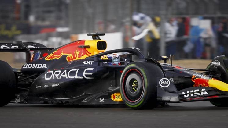 SILVERSTONE - Max Verstappen (Red Bull Racing) on the Silverstone circuit during the Great Britain Grand Prix. ANP SEM VAN DER WAL xVIxANPxSportx xxANPxIVx 531033203 originalFilename: 531033203.jpg
