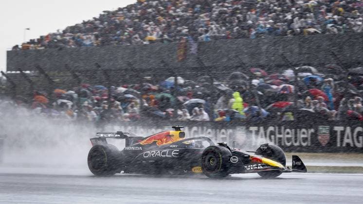 SILVERSTONE - Max Verstappen (Red Bull Racing) on the Silverstone circuit during the Great Britain Grand Prix. ANP SEM VAN DER WAL xVIxANPxSportx xxANPxIVx 531033404 originalFilename: 531033404.jpg