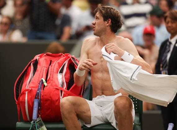 Nicolas Jarry during his fourth round match Wimbledon Tennis Championships, Day 7, The All England Lawn Tennis and Croquet Club, London, UK - 06 Jul 2025London The All England Lawn Tennis and United Kingdom  Copyright: xEllaxLing Shutterstockx 15387063ac