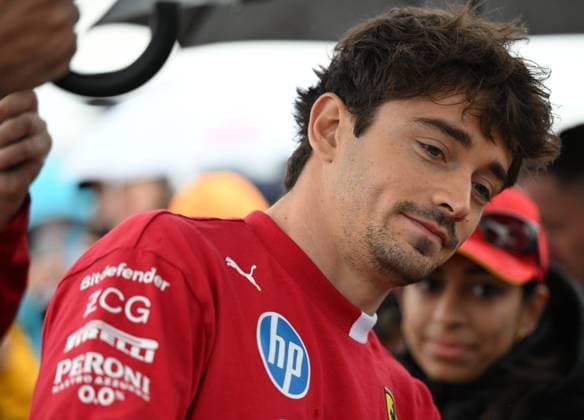 6th July 2025; Silverstone Circuit, Northamptonshire, England; Formula 1 2025 Qatar Airways British F1 Grand Prix; Race Day; Charles Leclerc of Ferrari poses for photos with fans on arrival at Silverstone  ActionPlus12810602 SimonxWest