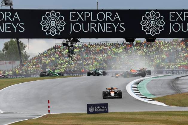 FORMULA 1 BRITISH GRAND PRIX 2025 Max Verstappen 1 (NED), Oracle Red Bull Racing RB21spins after contact during the FORMULA 1 QATAR AIRWAYS BRITISH GRAND PRIX 2025 at the Silverstone Circuit, Silverstone, England, United Kingdom on 6 July 2025 Credit: Eleanor Hoad Every Second Media Editorial use only. All images are copyright Every Second Media Limited. No images may be reproduced without prior permission. Copyright: xIMAGO EveryxSecondxMediax ESM-1521-0002 EleanorxHoadx xEveryxSecondxMediax