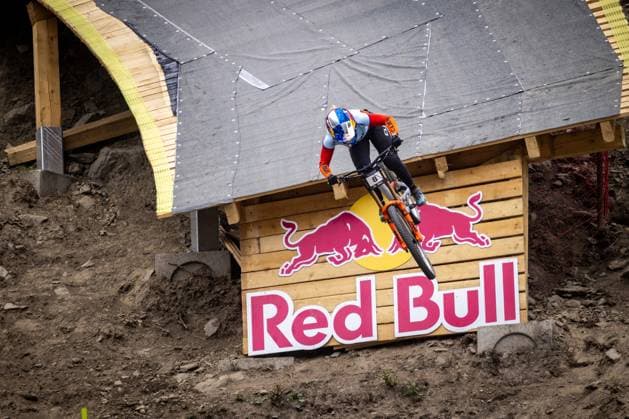 Whoop Downhill Worldcup La Thuile BLEWITT Jess CUBE FACTORY RACINGat Whoop Downhill Worldcup La Thuile, 06 07 2025,in La Thuile,ITA Photo Sebastian Sternemann