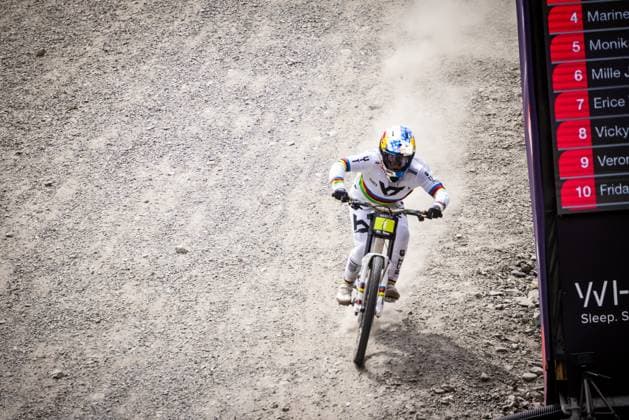 Whoop Downhill Worldcup La Thuile HÖLL Valentina YT MOBat Whoop Downhill Worldcup La Thuile, 06 07 2025,in La Thuile,ITA Photo Sebastian Sternemann