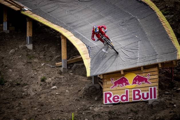 Whoop Downhill Worldcup La Thuile BRUNI Loic SPECIALIZED GRAVITYat Whoop Downhill Worldcup La Thuile, 06 07 2025,in La Thuile,ITA Photo Sebastian Sternemann