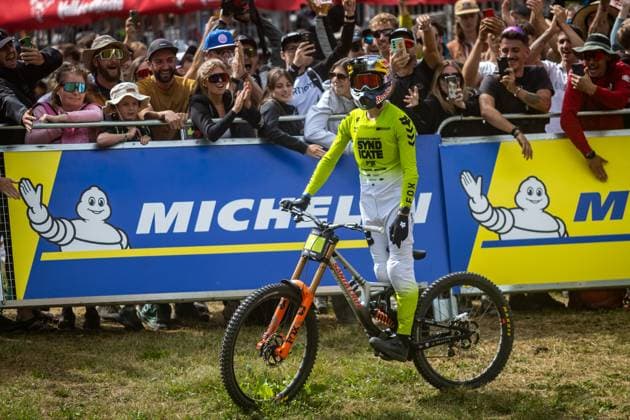 Whoop Downhill Worldcup La Thuile GOLDSTONE Jackson SANTA CRUZ SYNDICATEat Whoop Downhill Worldcup La Thuile, 06 07 2025,in La Thuile,ITA Photo Sebastian Sternemann