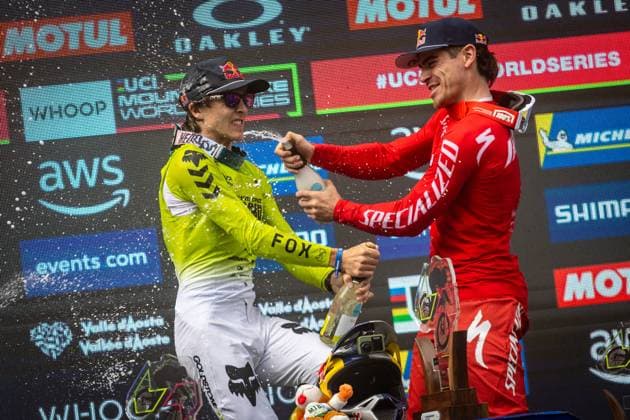 Whoop Downhill Worldcup La Thuile GOLDSTONE Jackson SANTA CRUZ SYNDICATEat Whoop Downhill Worldcup La Thuile, 06 07 2025,in La Thuile,ITA Photo Sebastian Sternemann