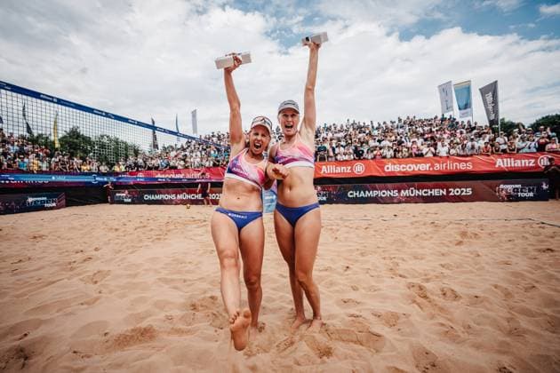 Beach volleyball, German Beach Tour in Munich