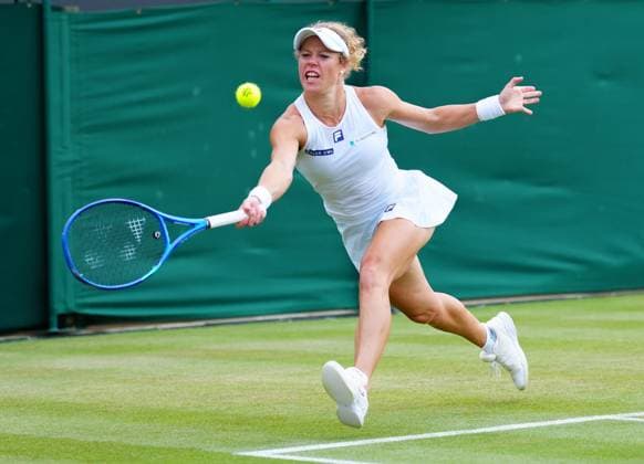 Laura Siegemund during her fourth round match Wimbledon Tennis Championships, Day 7, The All England Lawn Tennis and Croquet Club, London, UK - 06 Jul 2025London The All England Lawn Tennis and United Kingdom  Copyright: xJavierxGarcia Shutterstockx 15387061do
