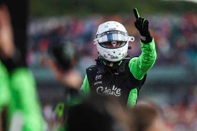 Formula 1, British GP at Silverstone, Nico Hülkenberg finishes third on the F1 podium for the first time