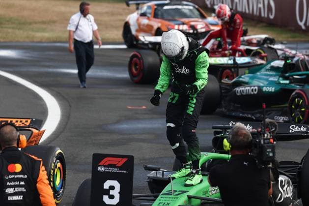 F1 British Grand Prix 2025 Nico Hulkenberg of Kick Sauber after the Formula 1 British Grand Prix at Silverstone Circuit in Northampton, Great Britain on July 6, 2025. Northampton United Kingdom  Copyright: xJakubxPorzyckix originalFilename:porzycki-f1britis250706_npuwd.jpg