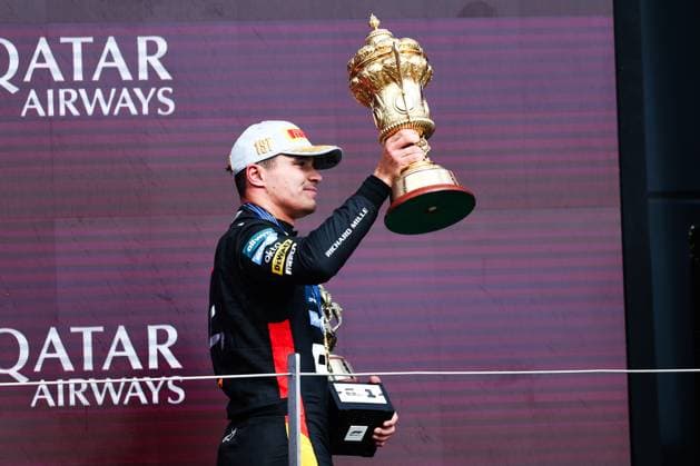 F1 - BRITISH GRAND PRIX 2025 NORRIS Lando (gbr), McLaren F1 Team MCL39, portrait podium during the Formula 1 Qatar Airways British Grand Prix 2025, 12th round of the 2025 FIA Formula One World Championship, WM, Weltmeisterschaft from July 4 to 6, 2025 on the Silverstone Circuit, in Silverstone, United Kingdom - SilverstoneUnited Kingdom  Copyright: xEricxAlonsox
