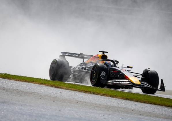 SILVERSTONE - Max Verstappen (Red Bull Racing) in action on the Silverstone circuit before the Great Britain Grand Prix. ANP SEM VAN DER WAL xVIxANPxSportx xxANPxIVx 531038176 originalFilename: 531038176.jpg