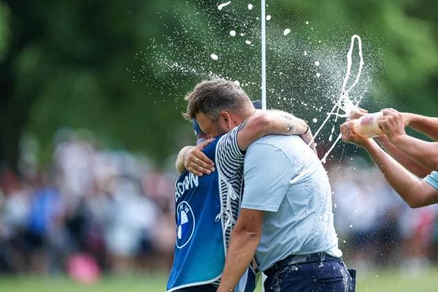 Golf DP World Tour European Tour Day 4 Final Day BMW International Open 2025 on 06 07 2025 at Golf Club Eichenried Daniel Brown England wins the BMW International Open 2025 xMSx