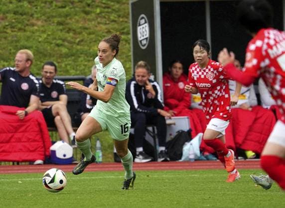 Football, Women, Test match, SGS Essen - 1. FSV Mainz 05