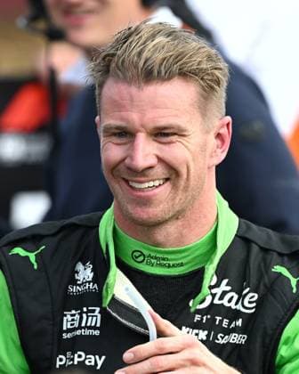 F1 Grand Prix of Great Britain Nico Hulkenberg of Germany and Kick Sauber Ferrari celebrates his first F1 podium finish during the Formula 1 Qatar Airways Grand Prix of Great Britain at the Silverstone Circuit in Towcester, England, on July 6, 2024. United Kingdom  Copyright: xMIxNewsx originalFilename:fletcher-f1grandp250706_npSRf.jpg