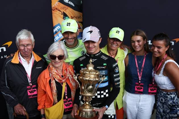 F1 British Grand Prix 2025 Lando Norris of McLaren after the Formula 1 British Grand Prix at Silverstone Circuit in Northampton, Great Britain on July 6, 2025. Northampton United Kingdom  Copyright: xJakubxPorzyckix originalFilename:porzycki-f1britis250706_np4QB.jpg