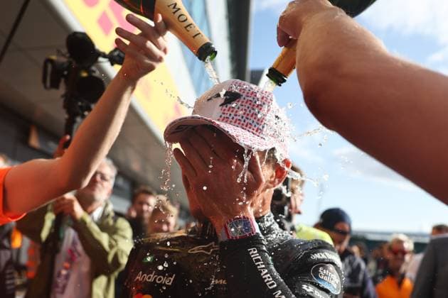 F1 British Grand Prix 2025 Lando Norris of McLaren after the Formula 1 British Grand Prix at Silverstone Circuit in Northampton, Great Britain on July 6, 2025. Northampton United Kingdom  Copyright: xJakubxPorzyckix originalFilename:porzycki-f1britis250706_npKQZ.jpg