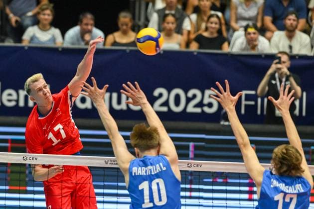Volleyball, Golden League, Finland - Czech Republic