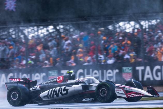 06 07 2025, Silverstone Circuit, Silverstone, FORMULA 1 QATAR AIRWAYS BRITISH GRAND PRIX 2025 , pictured Oliver Bearman GBR , MoneyGram Haas F1 Team Photo by Martin Trenkler Hasan Bratic DeFodi Images