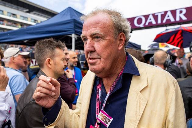06 07 2025, Silverstone Circuit, Silverstone, FORMULA 1 QATAR AIRWAYS BRITISH GRAND PRIX 2025 , in the picture presenter Jeremy Clarkson Photo by Martin Trenkler Hasan Bratic DeFodi Images