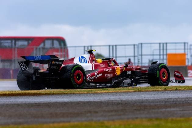 06 07 2025, Silverstone Circuit, Silverstone, FORMULA 1 QATAR AIRWAYS BRITISH GRAND PRIX 2025 , in the picture Lewis Hamilton GBR , Scuderia Ferrari HP Photo by Martin Trenkler Hasan Bratic DeFodi Images