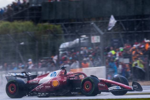 06 07 2025, Silverstone Circuit, Silverstone, FORMULA 1 QATAR AIRWAYS BRITISH GRAND PRIX 2025 , in the picture Charles Leclerc MCO , Scuderia Ferrari HP Photo by Martin Trenkler Hasan Bratic DeFodi Images