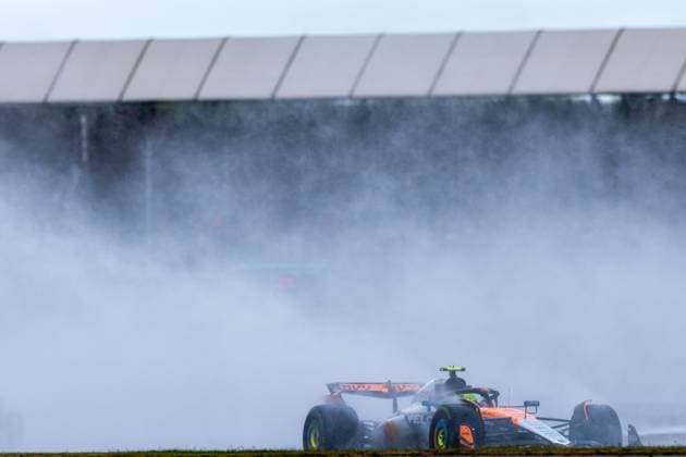 06 07 2025, Silverstone Circuit, Silverstone, FORMULA 1 QATAR AIRWAYS BRITISH GRAND PRIX 2025 , in the picture winner Lando Norris GBR , McLaren F1 Team Photo by Martin Trenkler Hasan Bratic DeFodi Images