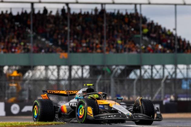 06 07 2025, Silverstone Circuit, Silverstone, FORMULA 1 QATAR AIRWAYS BRITISH GRAND PRIX 2025 , in the picture winner Lando Norris GBR , McLaren F1 Team Photo by Martin Trenkler Hasan Bratic DeFodi Images