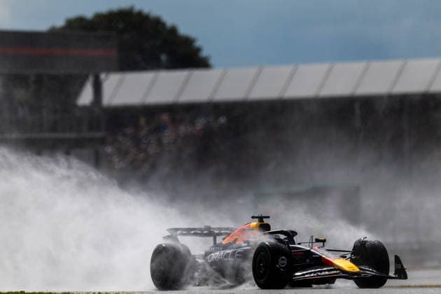 06 07 2025, Silverstone Circuit, Silverstone, FORMULA 1 QATAR AIRWAYS BRITISH GRAND PRIX 2025 , in the picture Max Verstappen NLD , Oracle Red Bull Racing Photo by Martin Trenkler Hasan Bratic DeFodi Images
