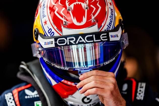 06 07 2025, Silverstone Circuit, Silverstone, FORMULA 1 QATAR AIRWAYS BRITISH GRAND PRIX 2025 , in the picture Max Verstappen NLD , Oracle Red Bull Racing Photo by Martin Trenkler Hasan Bratic DeFodi Images