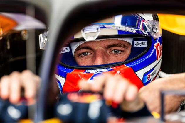 06 07 2025, Silverstone Circuit, Silverstone, FORMULA 1 QATAR AIRWAYS BRITISH GRAND PRIX 2025 , in the picture Max Verstappen NLD , Oracle Red Bull Racing Photo by Martin Trenkler Hasan Bratic DeFodi Images